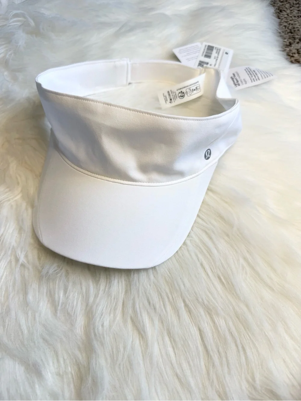 Lululemon Lightweight All Sport Visor White Size L/XL New